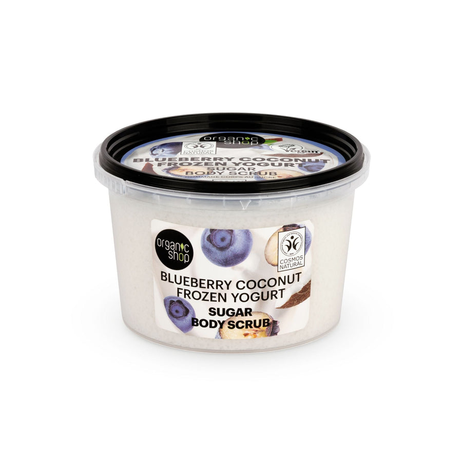Blueberry Coconut Frozen Yogurt Sugar Body Scrub (250ml)