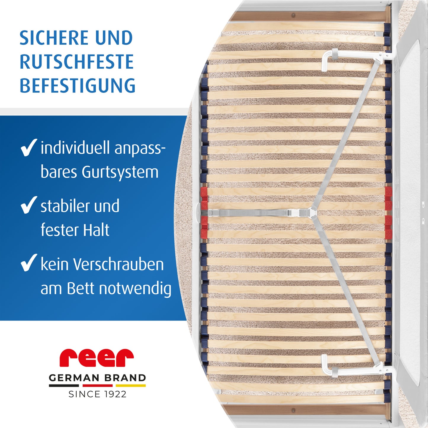 ByMySide bed rail, for beds 180 cm - 210 cm, with fold-down function