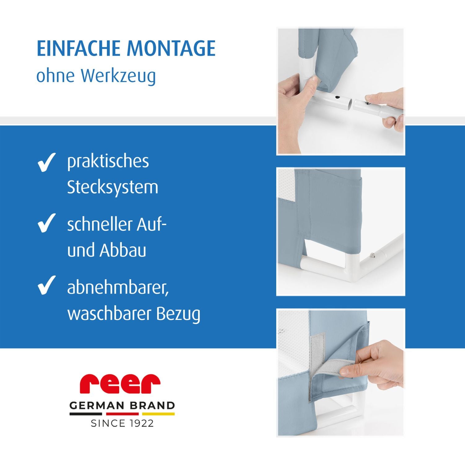 Sleep'n Keep bed rail, for beds 150 cm - 180 cm