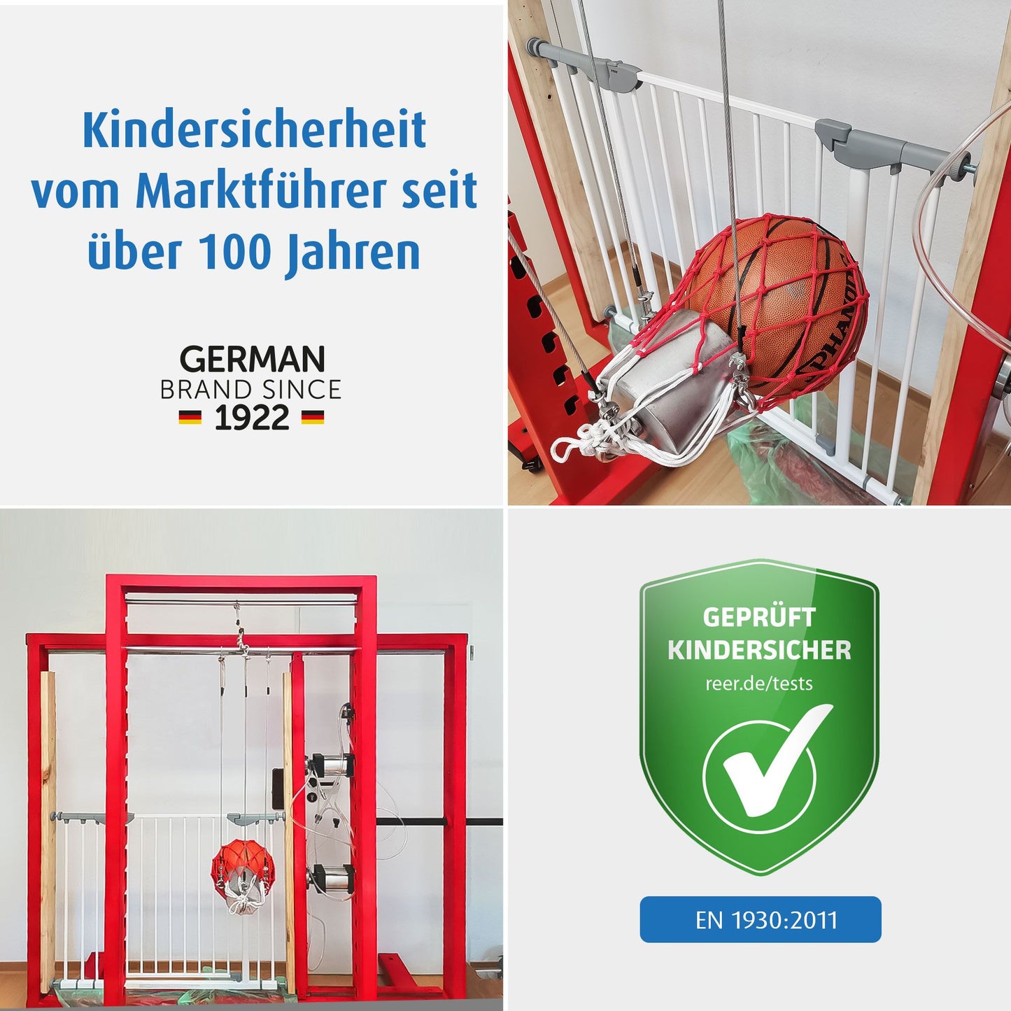 Advanced Pressure-mounted gate for gateway widths from 77.5 - 83.5 cm