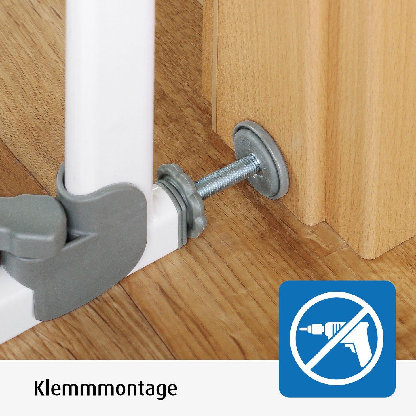 Advanced Pressure-mounted gate for gateway widths from 77.5 - 83.5 cm