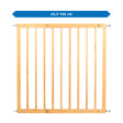 Basic Wall-mounted gate for gateway widths from 65.5 to 106 cm