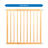 Basic Wall-mounted gate for gateway widths from 65.5 to 106 cm