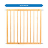 Basic Wall-mounted gate for gateway widths from 65.5 to 106 cm