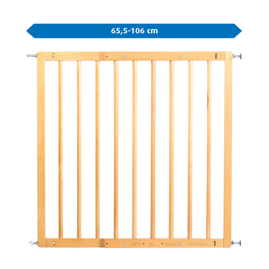 Basic Wall-mounted gate for gateway widths from 65.5 to 106 cm