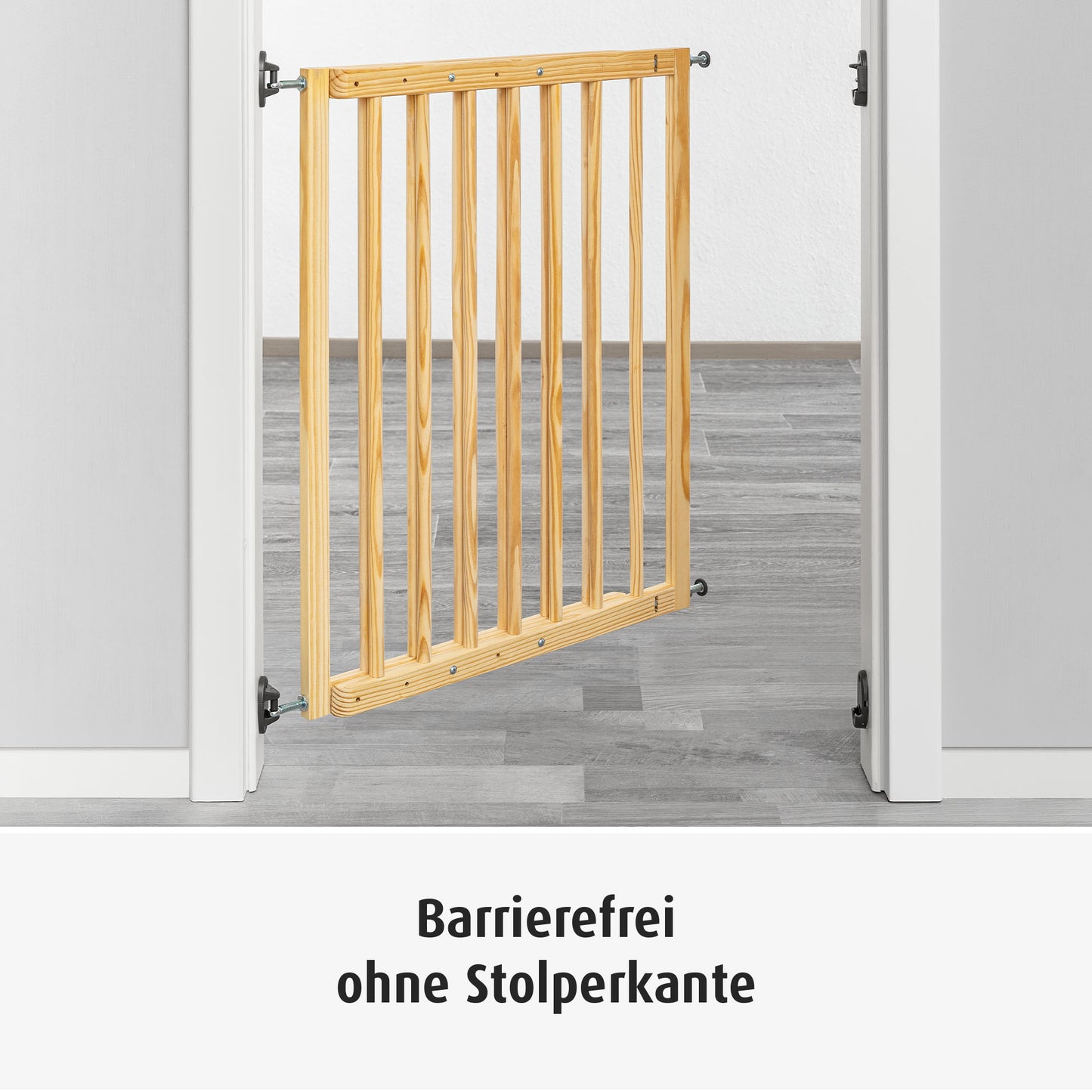 Basic Wall-mounted gate for gateway widths from 65.5 to 106 cm