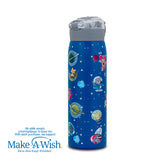 Stainless steel insulated water bottle "We Care", Be brave 500ml