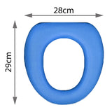 Soft toilet seat for children, blue