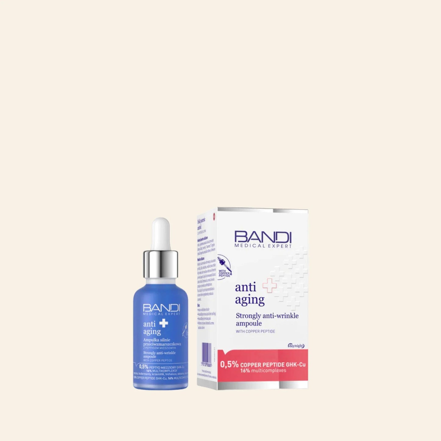 Bandi Strongly Anti-Wrinkle Ampoule With Copper Peptide