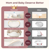 Momcozy Memory Foam Nursing Pillow