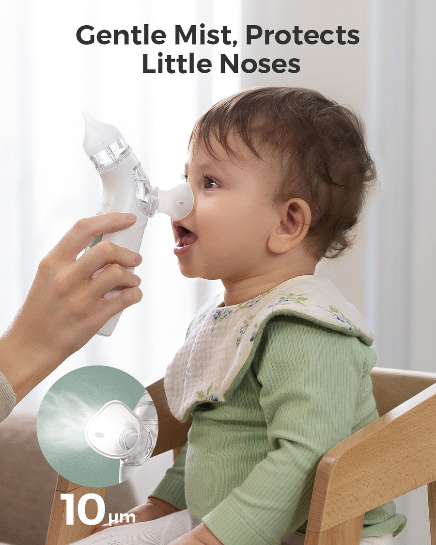 Momcozy BreezyClear™ 2 in 1 Spray & Suction Electric Nasal Aspirator