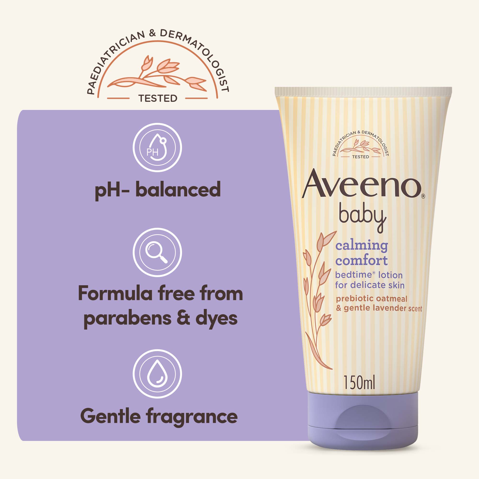 AVEENO® Baby Calming Comfort Bedtime Lotion