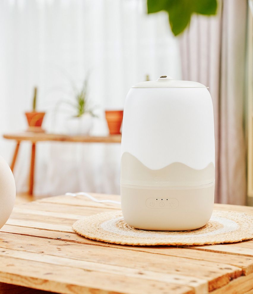 Wave Baby Humidifier with Cleaning Brush