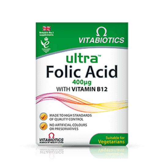 Ultra Folic Acid 400 mcg - Halsa