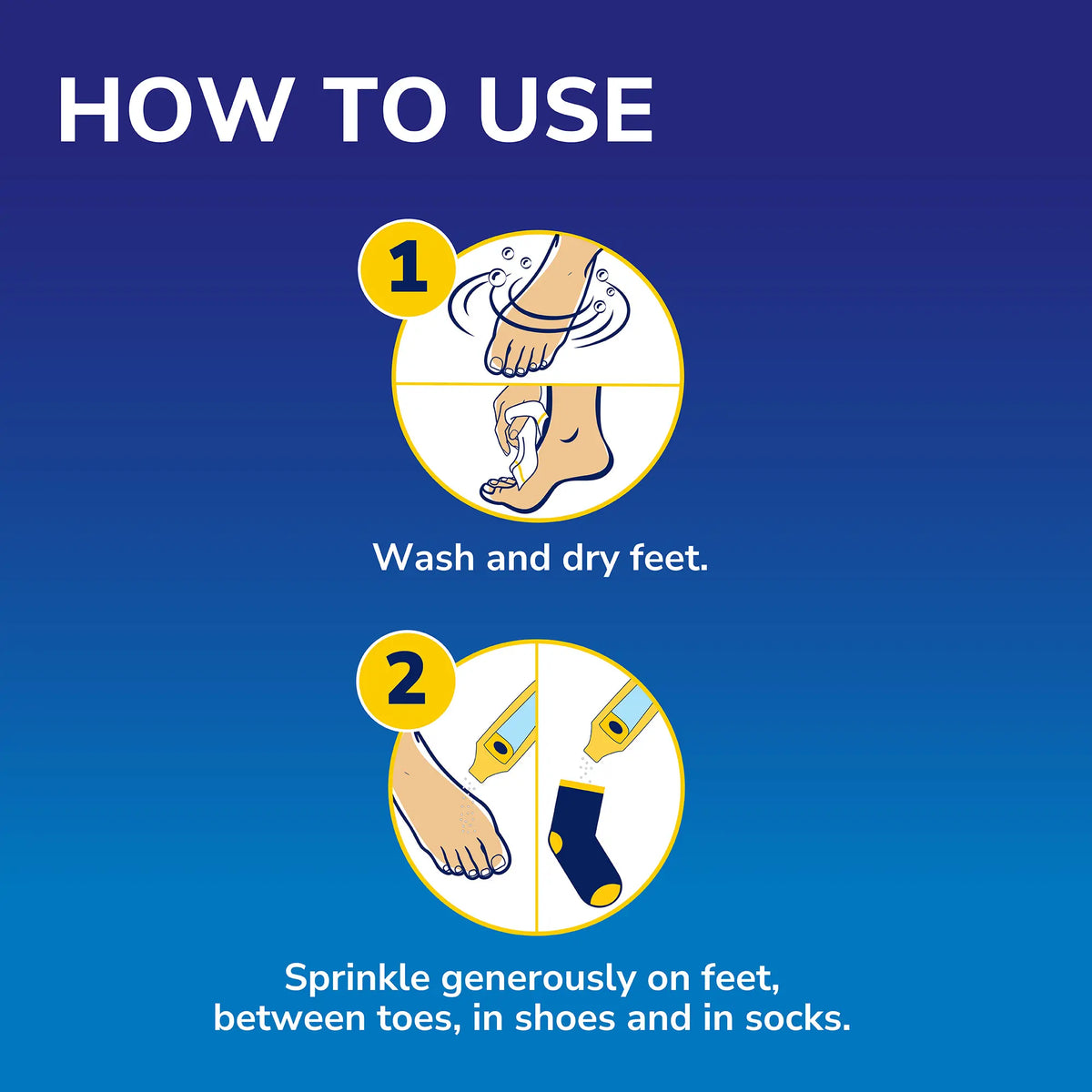 Dr. Scholl’s™ Ultra Odour-Fighting Foot Powder with Sweat Max Technology