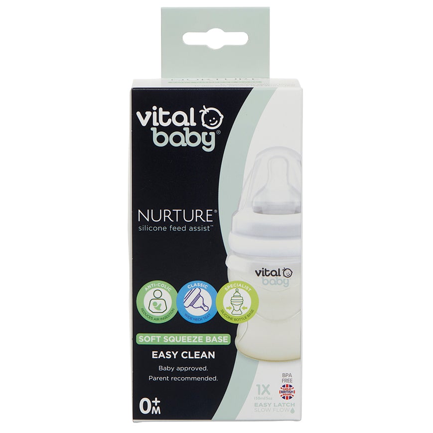 Silicone feed assist bottle 150ml