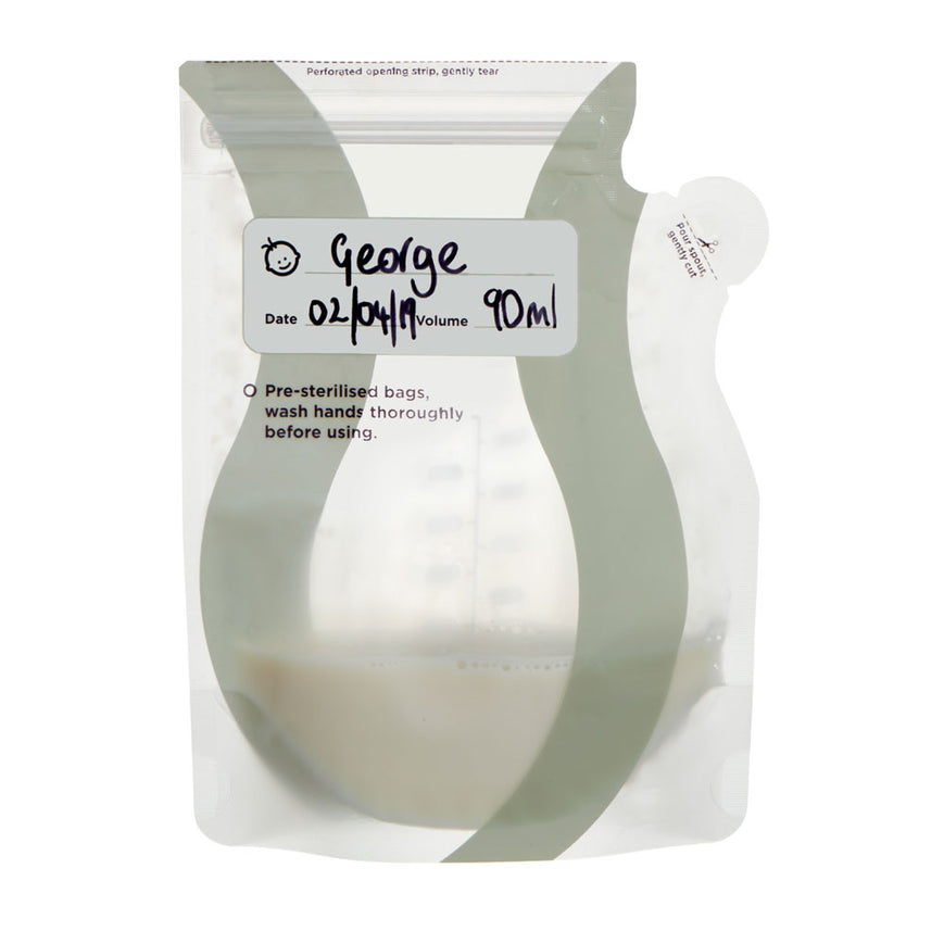 easy pour breast milk storage bags x30