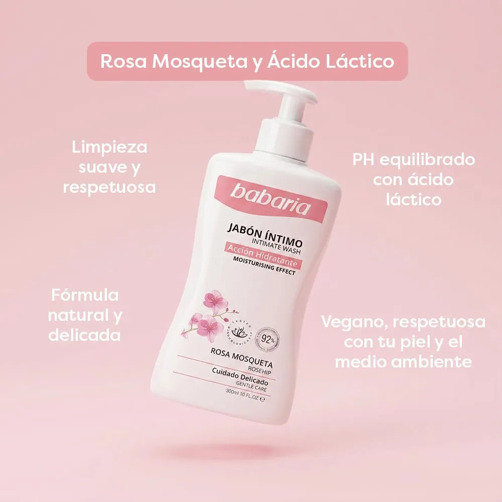 BABARIA JABON INTIMO MOSQUUETA