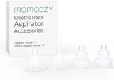 Momcozy Nasal Aspirator Replacement Head 4 Pcs, BPA Free Silicone Nozzle Tip 4 Pcs, for Momcozy Nasal Aspirator Use Only