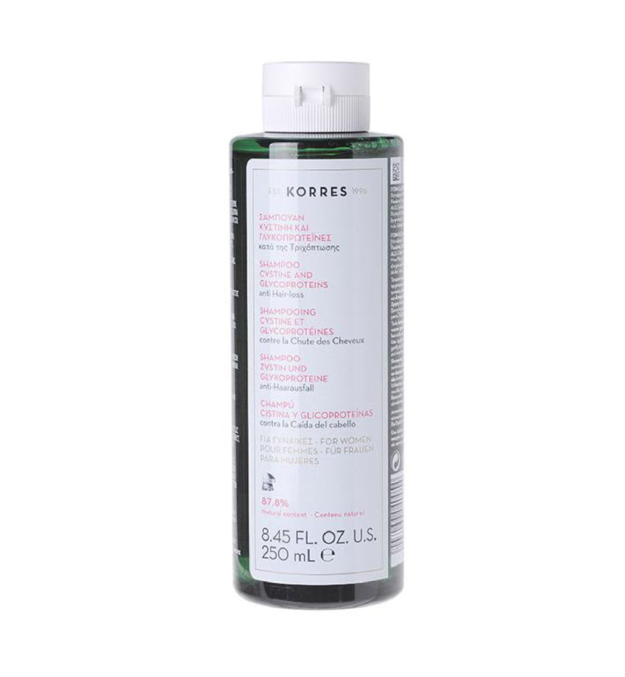 Cystine + Glycoproteins Shampoo for Anti Hair-loss 1+1 Set