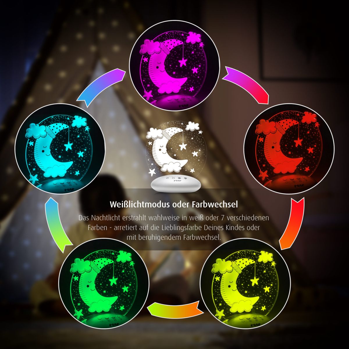 ColourLumy - moon - Factory Second