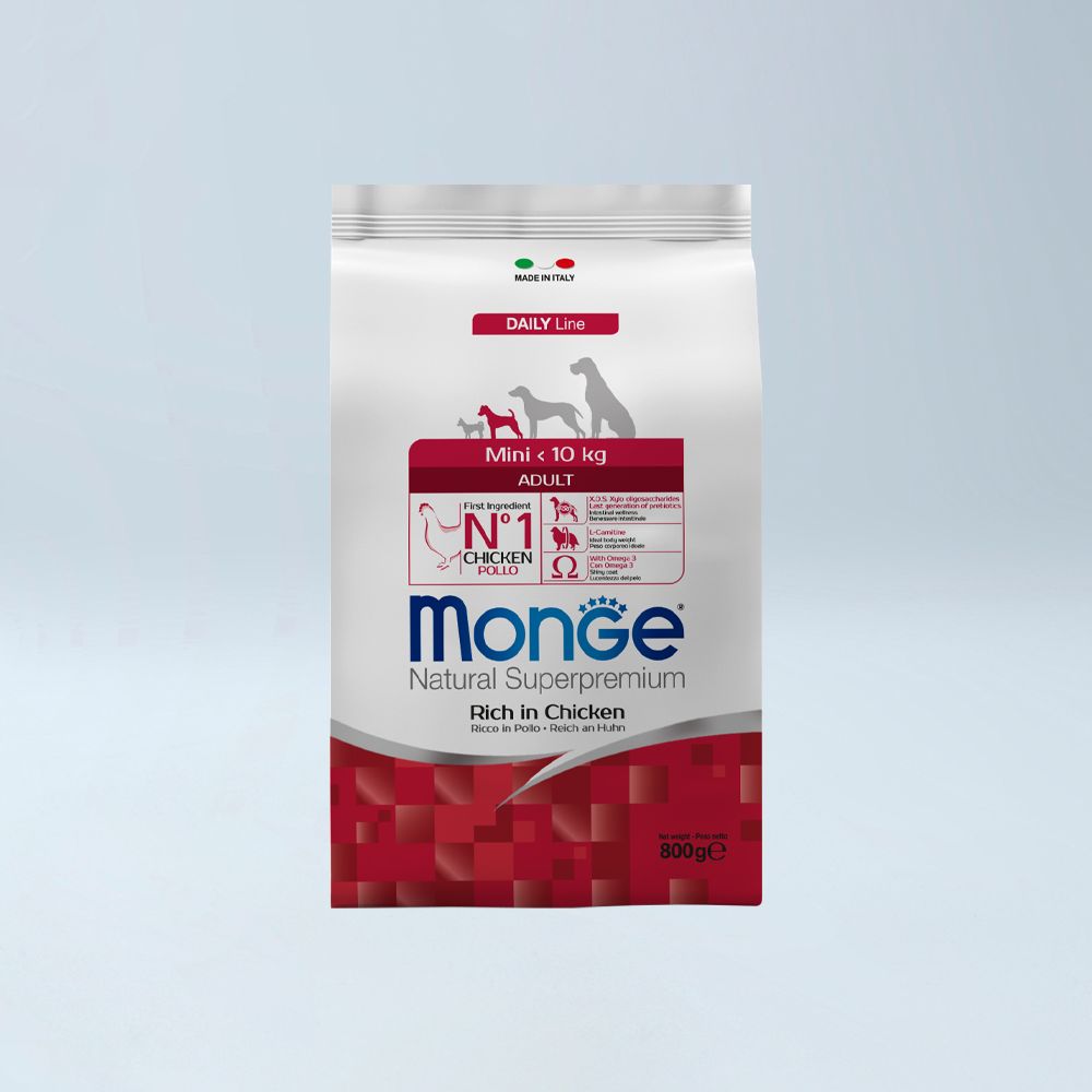 MONGE - Mini Adult 800 gr Pulë