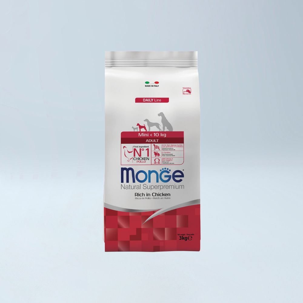 MONGE - Mini Adult 3 kg Pulë