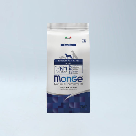 MONGE - Medium Adult 3 kg Pulë