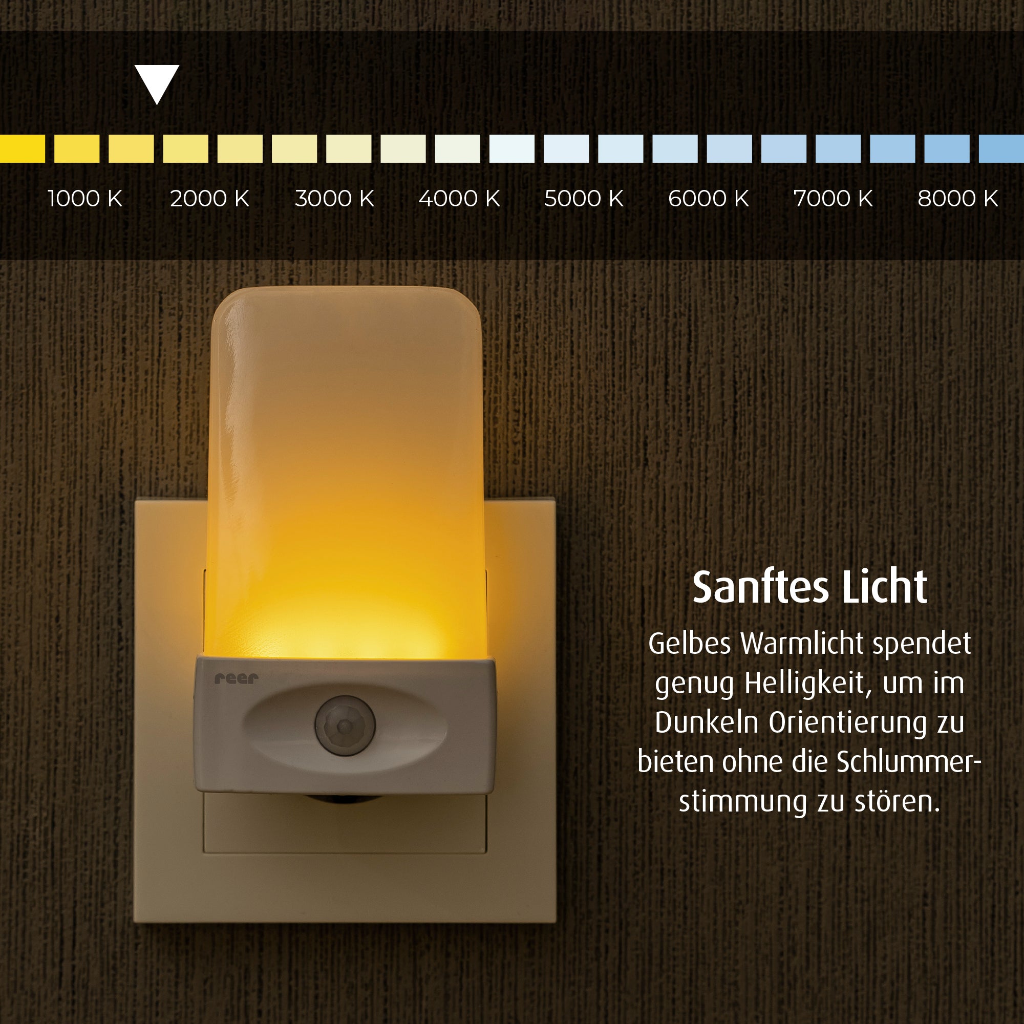 NightGuide - Night light with motion sensor