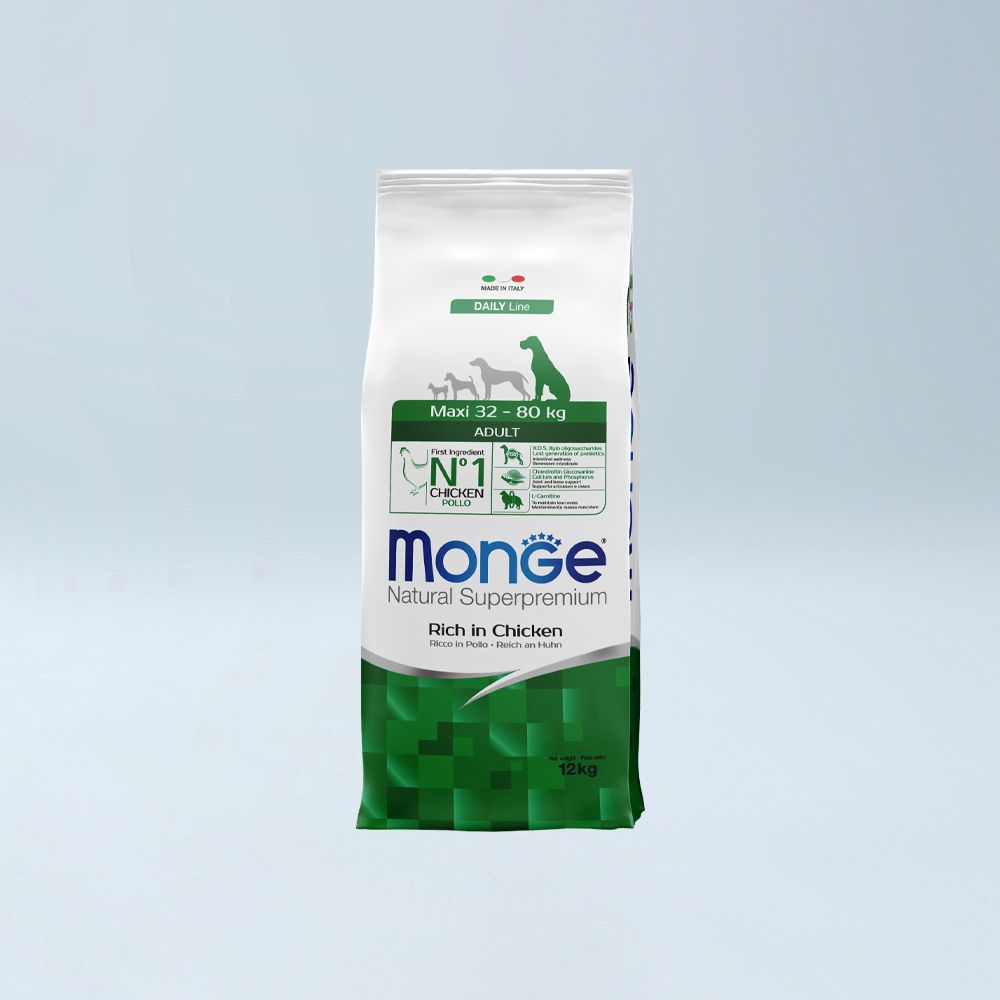 MONGE - Maxi Adult 12 kg Pulë