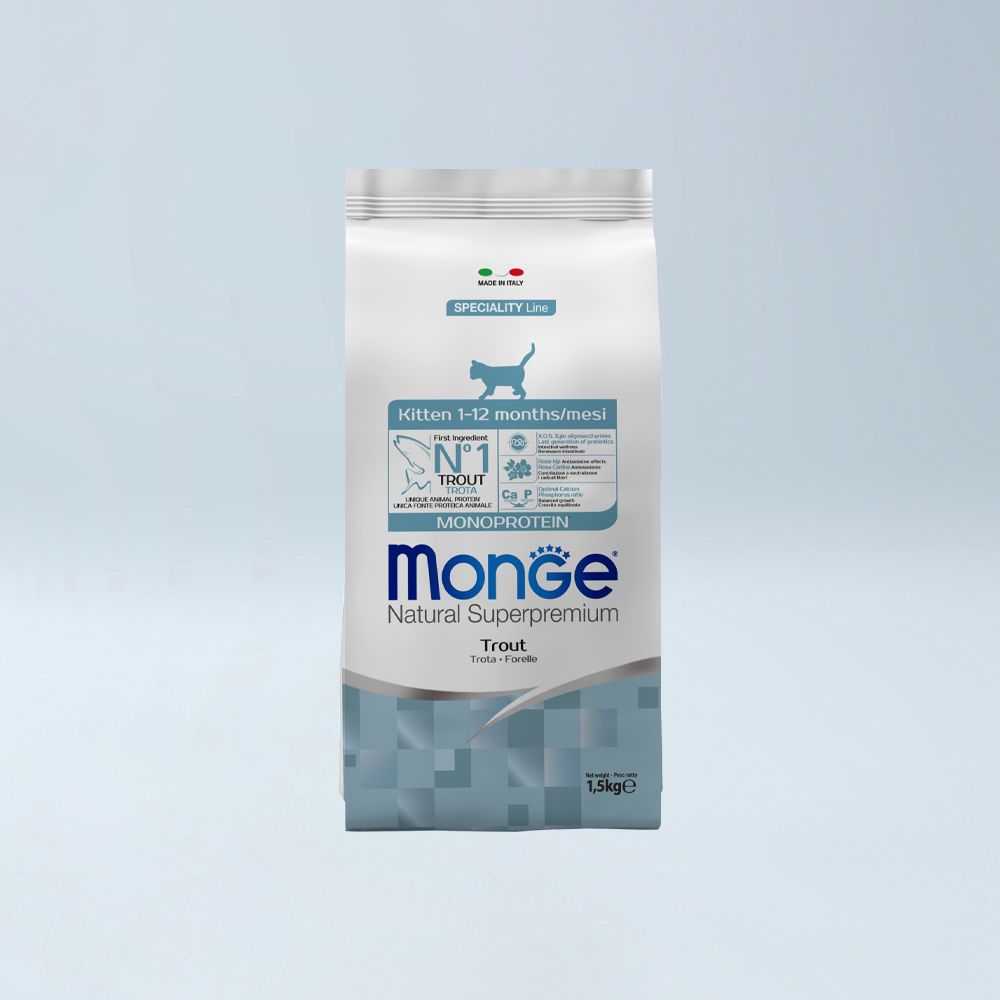 MONGE - MONO MACE Kitten Troftë 1.5 kg