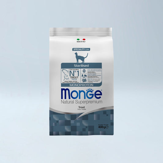 MONGE - MONO MACE Sterilised Troftë 400 gr