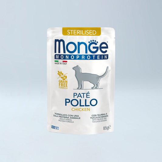 MONGE - MONO MACE Sterilizuar Pulë 85 gr