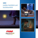 2in1 SleepLight - blue-grey
