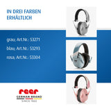 SilentGuard Kids capsule ear protectors, blue