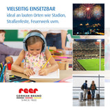 SilentGuard Kids capsule ear protectors, blue