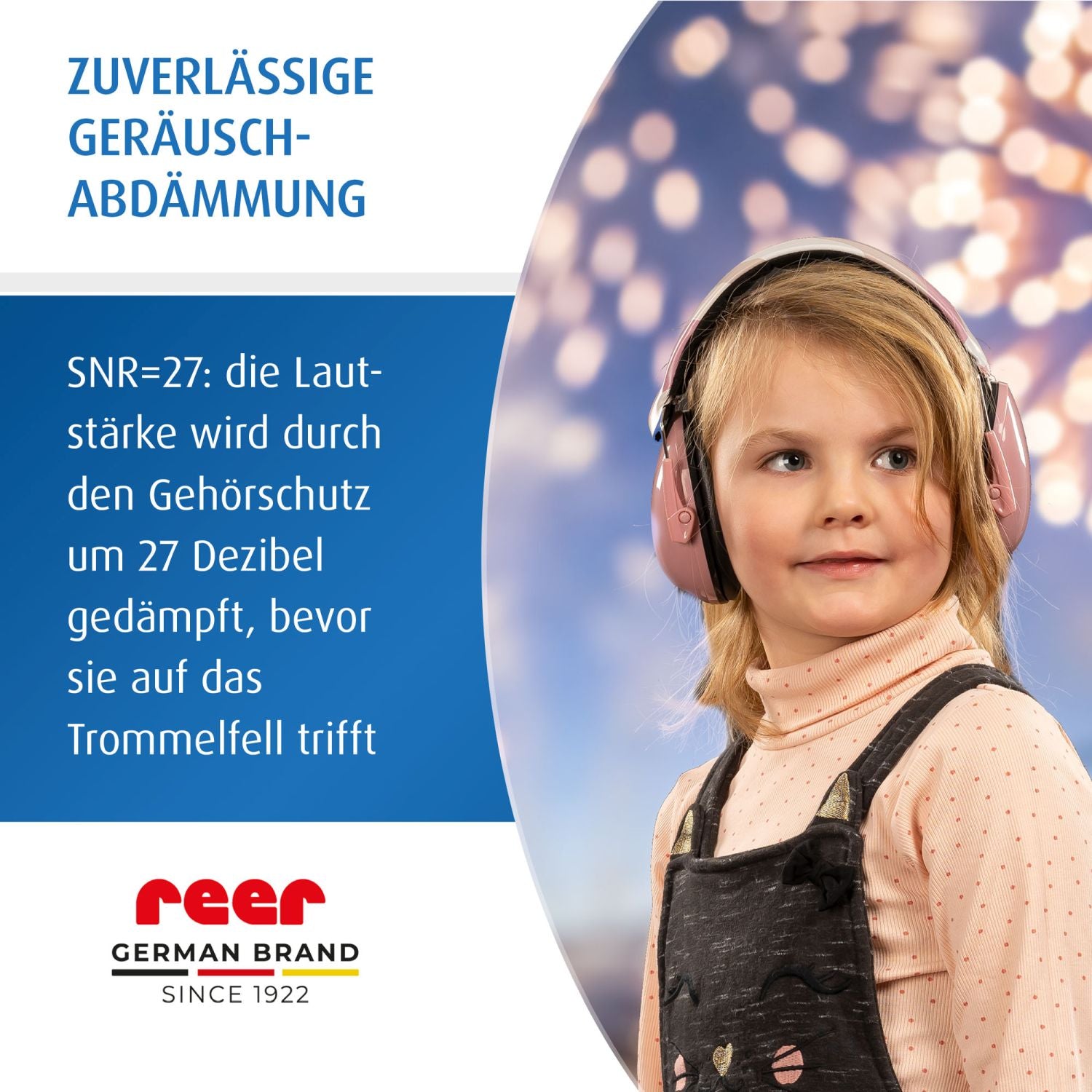 SilentGuard Kids capsule ear protectors, pink