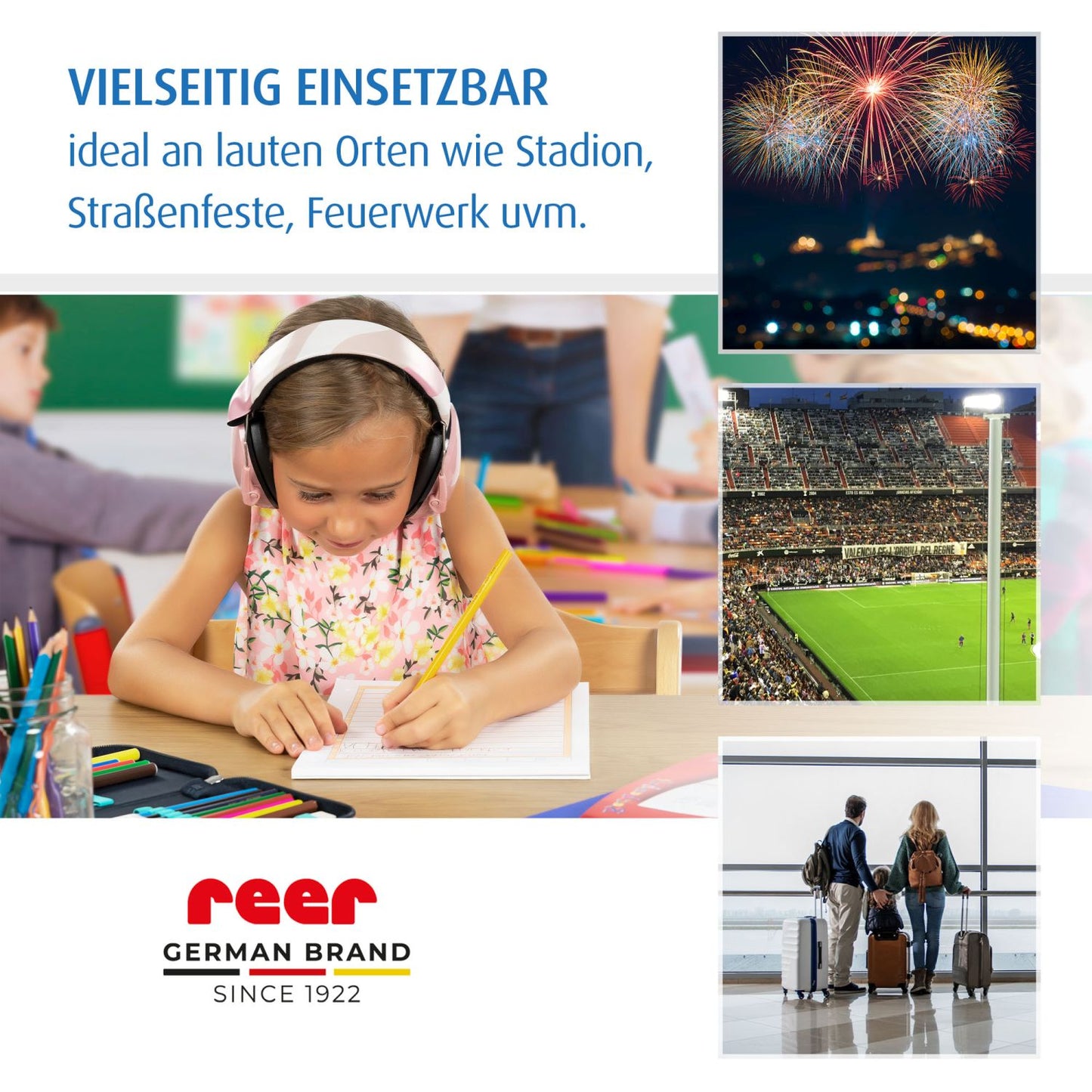 SilentGuard Kids capsule ear protectors, pink