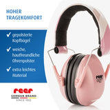 SilentGuard Kids capsule ear protectors, pink