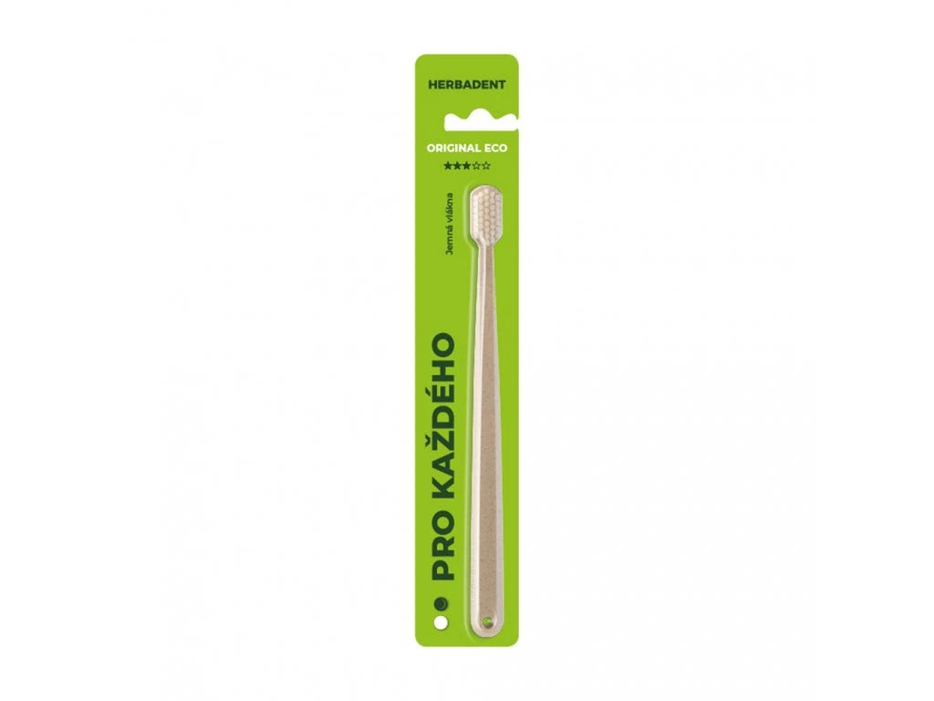HERBADENT ORIGINAL Toothbrush with Bristle Hardness 1-5