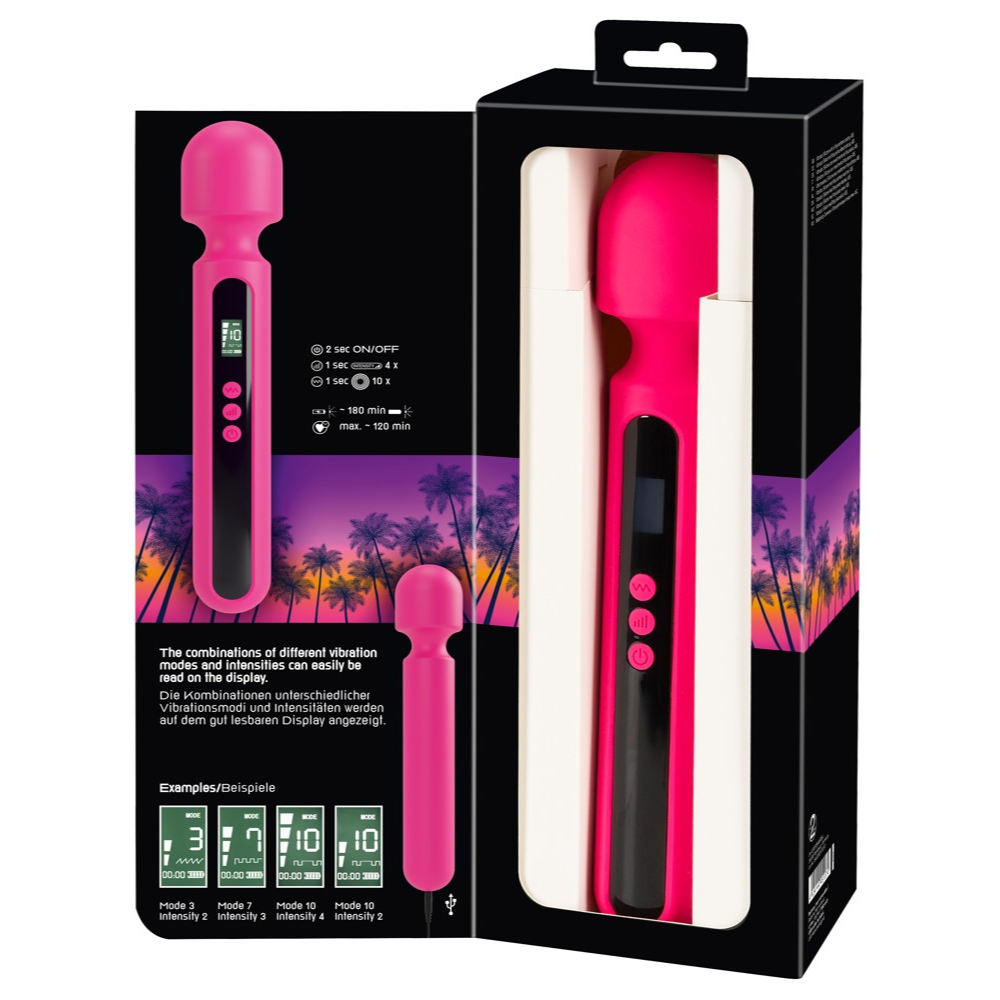 Pink Sunset Magic Wand Vibrator