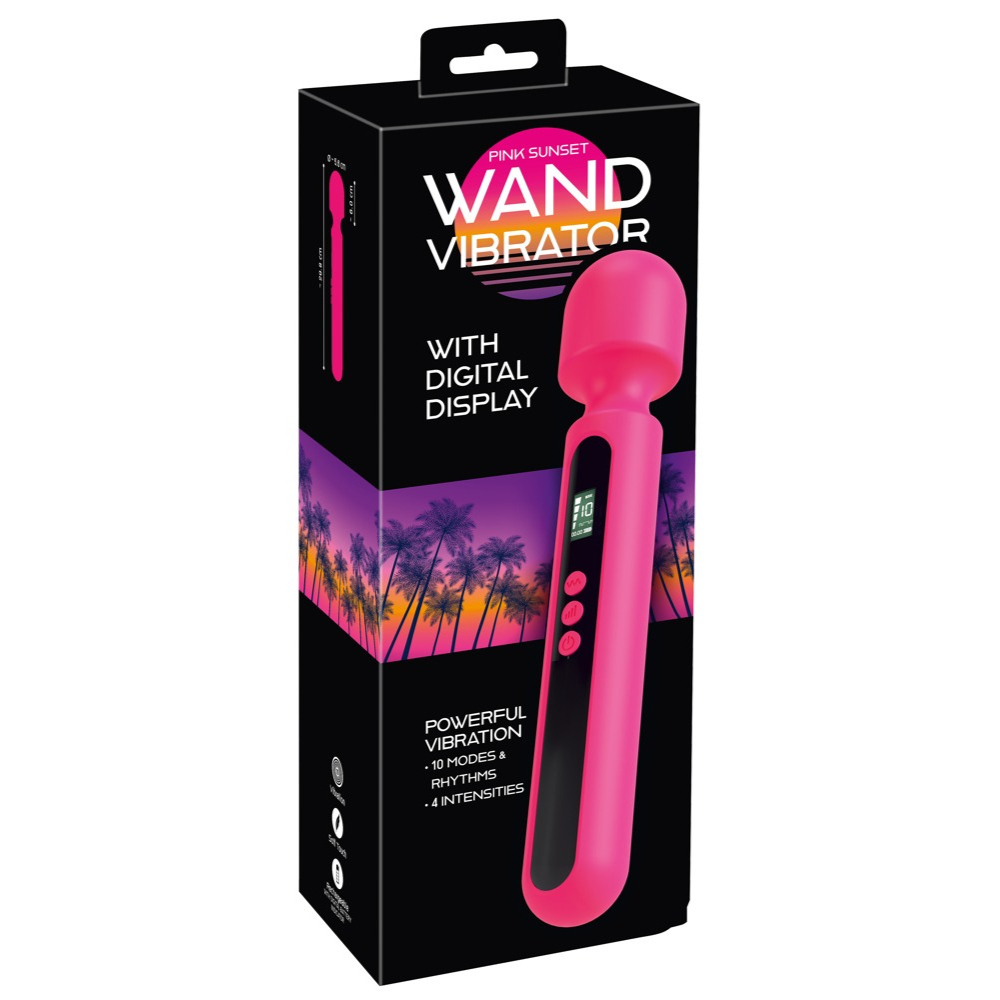 Pink Sunset Magic Wand Vibrator