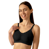 Nursing bra C75-80 black