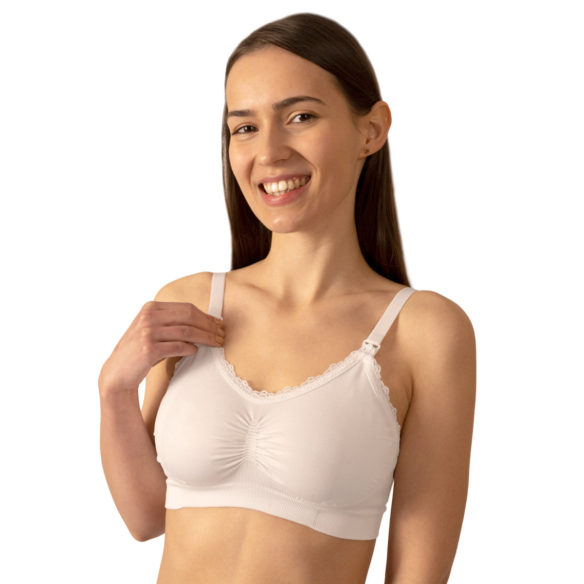 Nursing bra B70-75 white