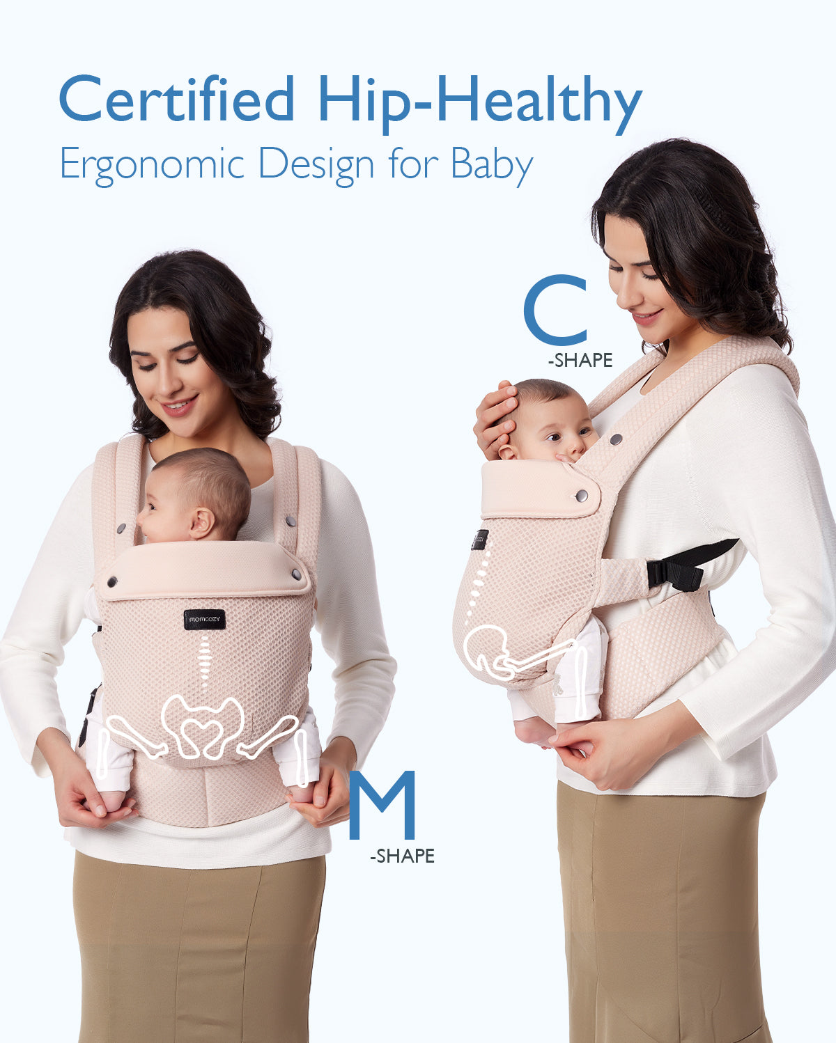 Momcozy PureHug Air Mesh Baby Carrier