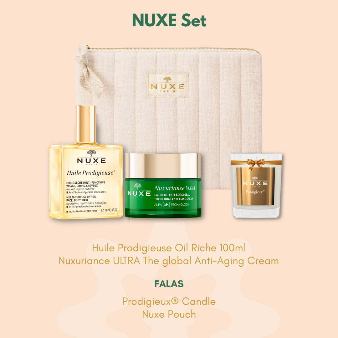Nuxe Christmas Set Huile Prodigieuse +  Nuxuriance Ultra