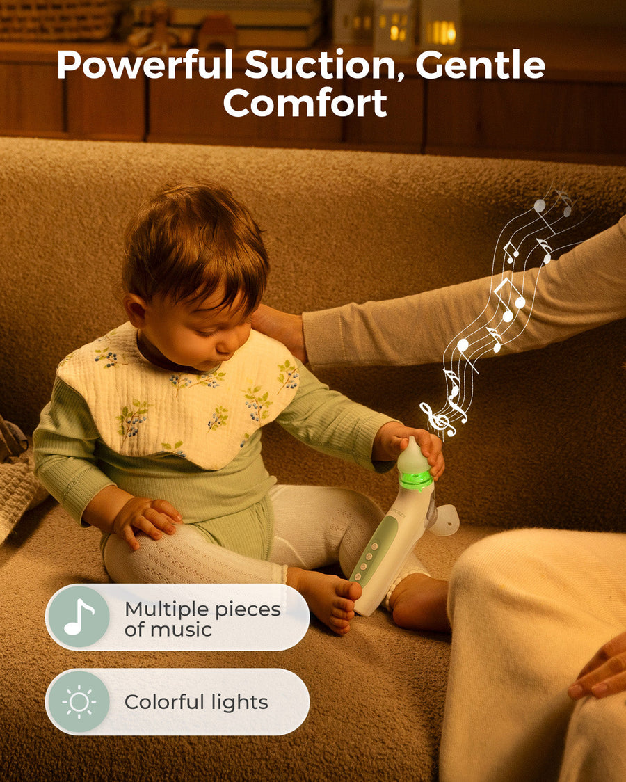 Momcozy BreezyClear™ 2 in 1 Spray & Suction Electric Nasal Aspirator