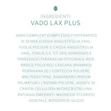 Vado Lax Plus Compresse - Integratore Alimentare - Con cassia, tarassaco, cascara e rabarbaro - per la funzione digestiva e la regolarità intestinale - 100 cp