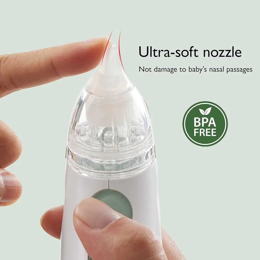 Momcozy Nasal Aspirator Replacement Head 4 Pcs, BPA Free Silicone Nozzle Tip 4 Pcs, for Momcozy Nasal Aspirator Use Only