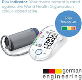 Beurer BM55 Upper Arm Blood Pressure Monitor | Medical device | XL upper-arm cuff (22-42cm) | HealthManager Pro USB-Uploader for on-going health monitoring | Arrhythmia detection